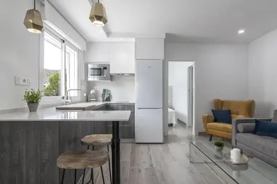 Una cocina o zona de cocina en Casa Gato