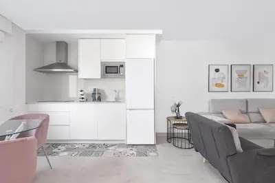 Una cocina o zona de cocina en Casa Gato