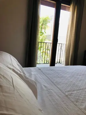 Cama o camas de una habitación en El Montoro