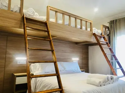 Cama o camas de una habitación en El Montoro