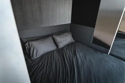 Cama o camas de una habitación en Districthive Colony - Granada