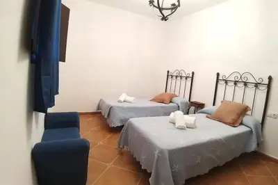 Cama o camas de una habitación en Benavilla
