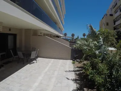 Un balcón o terraza de Sotavento 1ª línea de playa