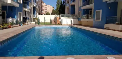 Piscina en o cerca de Apartment Black Level, 30m playa, Pool, Wifi