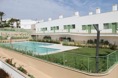 Piscina en o cerca de OCEAN APARTAMENT !! 1ª Línea del Mar, piscina, parking, wifi