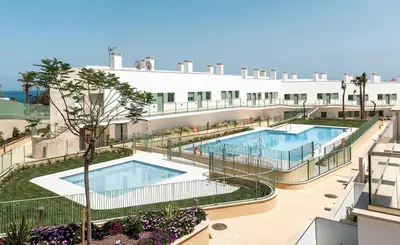 Piscina en o cerca de OCEAN APARTAMENT !! 1ª Línea del Mar, piscina, parking, wifi