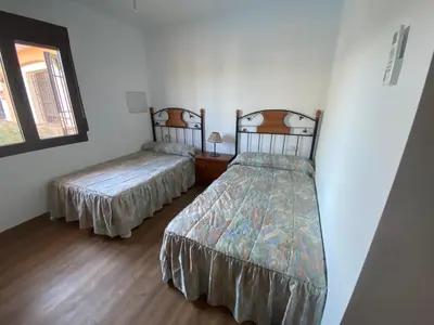 Cama o camas de una habitación en Alojamiento rural RISMAR