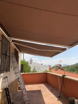 Un balcón o terraza de Alojamiento Rural Sierra de Jerez