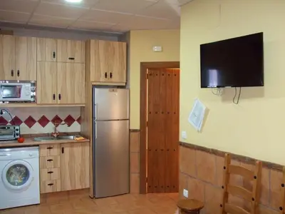 Una cocina o zona de cocina en Alojamiento Rural Sierra de Jerez