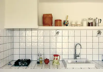 Una cocina o zona de cocina en Cortijo La Tenada Cabo de Gata