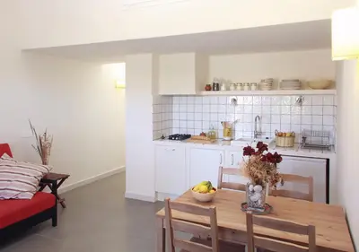 Una cocina o zona de cocina en Cortijo La Tenada Cabo de Gata