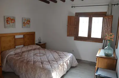 Cama o camas de una habitación en Gran Cortijo Viejo Reformado - Cortijo Diego Garcia