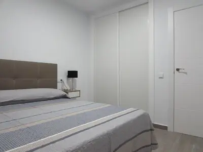 Cama o camas de una habitación en MOJACAR SUN 365
