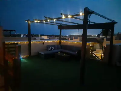 Un patio o zona al aire libre en La Union