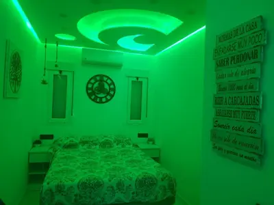 Cama o camas de una habitación en Casa Ria