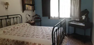 Cama o camas de una habitación en El Molino de arriba