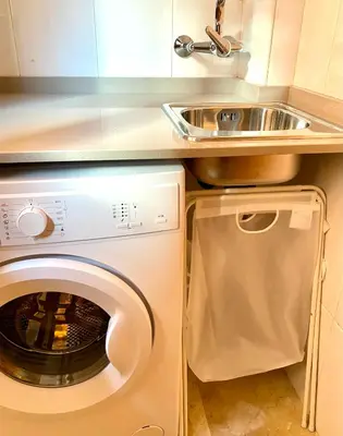 Una cocina o zona de cocina en La Fonda del Arco