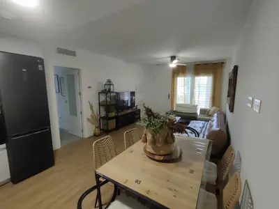 Zona de estar de Apartamento La Invencible Mojacar 1ª Línea Playa