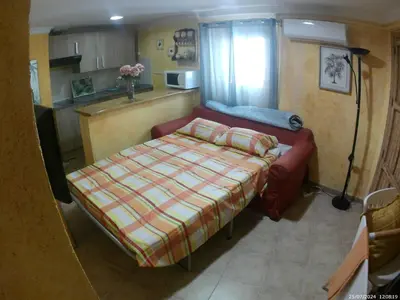 Cama o camas de una habitación en Miguel y Rosa