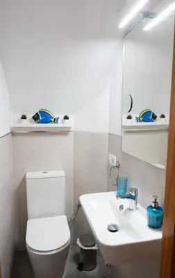 Un baño de Casa la Buganvilla-Mojácar Playa