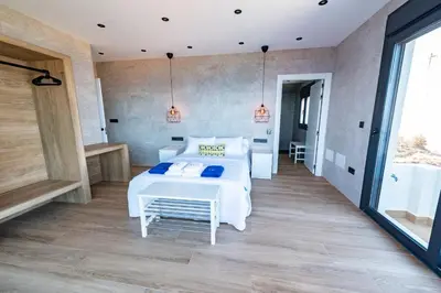 Cama o camas de una habitación en Villa Zambudio
