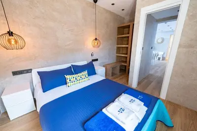 Cama o camas de una habitación en Villa Zambudio