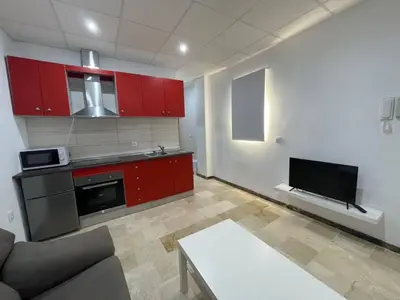 Una cocina o zona de cocina en Apartamento en Olula del Río