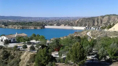 Paisaje cerca de este camping resort