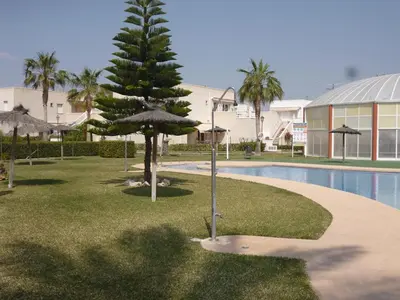 Piscina en o cerca de Bahia de Vera Apartamento Flamingo