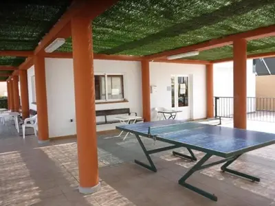 Instalaciones para jugar al ping pong en Bahia de Vera Apartamento Flamingo o alrededores
