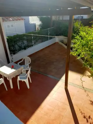 Un balcón o terraza de Apartamento Naturista Vera Paradise