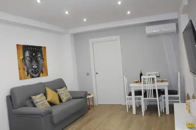 Zona de estar de Apartamento Catedral