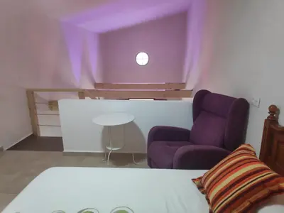 Zona de estar de Casa Teatro RAÍCES
