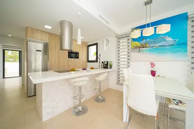 Una cocina o zona de cocina en Villa Serena