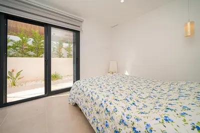 Cama o camas de una habitación en Villa Serena