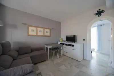 Una cocina o zona de cocina en Casa el Jardin de Indalo - Mojacar Playa