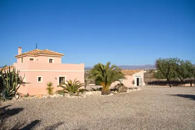 Paisaje cerca de esta villa