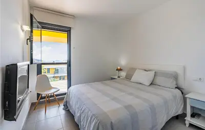 Cama o camas de una habitación en 2 Bedroom Beautiful Apartment In Vera