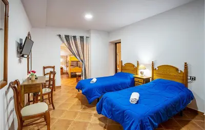 Cama o camas de una habitación en Lovely Home In Galera With Kitchenette