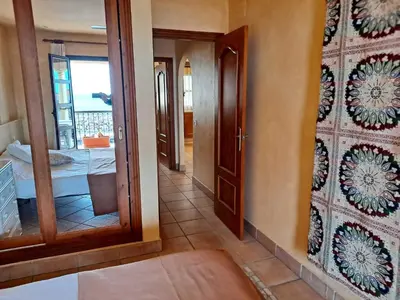 Cama o camas de una habitación en PUERTO13 AMANECER MEDITERRÁNEO