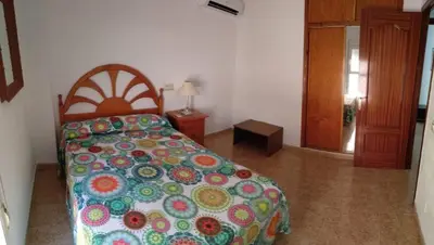 Cama o camas de una habitación en MOJACAR PLAYA