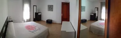 Cama o camas de una habitación en MOJACAR PLAYA