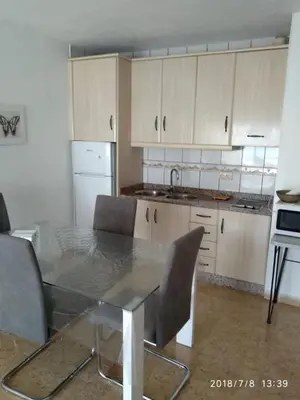 Una cocina o zona de cocina en MOJACAR PLAYA