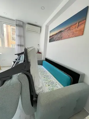 Zona de estar de Apartamento Costa de Almería a 50m Playa San Miguel