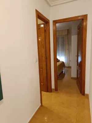 Cama o camas de una habitación en Bahia de Vera Apartamento Jazmin