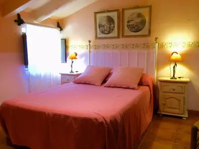Cama o camas de una habitación en Cortijo Aldamuz-VTAR102