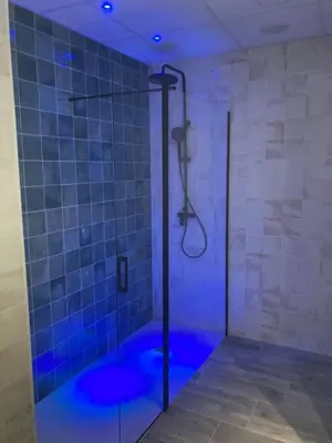 Un baño de Alojamiento rural Los Pérez Lucainena de las Torres