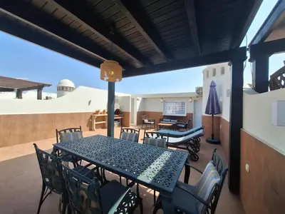 Un balcón o terraza de Paraiso de Vera Fatu Hiva Atico