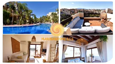 Piscina en o cerca de Marinas Sunset - Tu Dúplex con Solarium Privado!