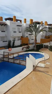 Piscina en o cerca de Homes of Spain, Atico Lomas del Mar V con vistas al mar y solárium grande, WIFI